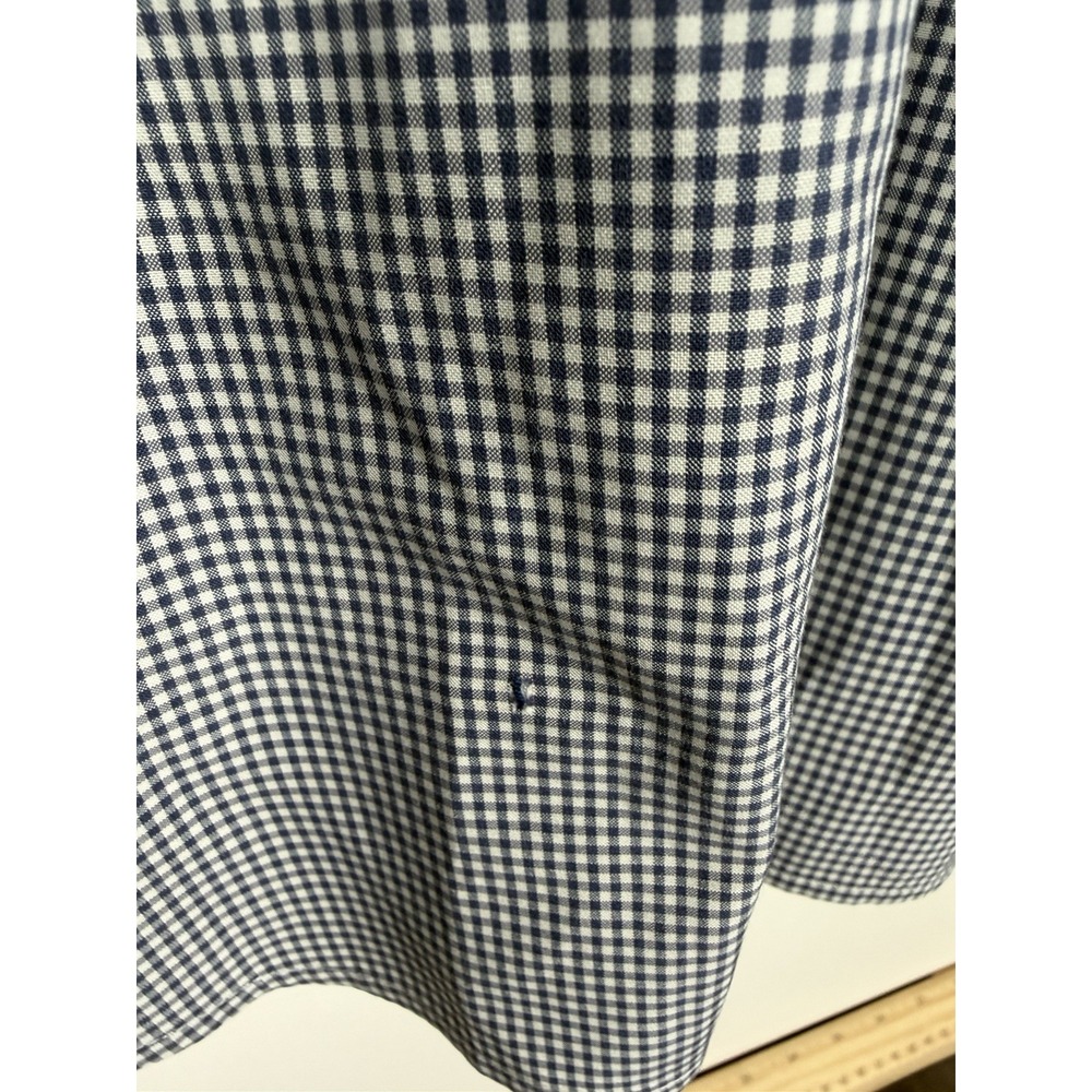 Auburn TIGERS Campus Specialties Men's XL Long Sleeve Blue Checks - Picture 8 of 9